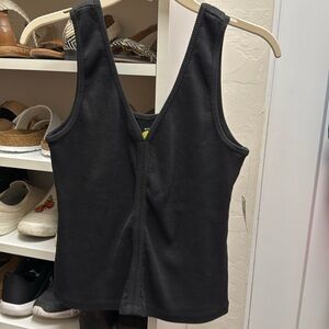 Anthropologie Daily Practice Black Tank Top